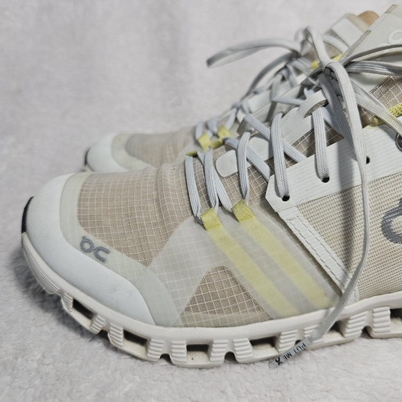 Womens On Cloud X Shift Vapor Acacia Off White Yellow Running Sneakers Shoes - Picture 3 of 14